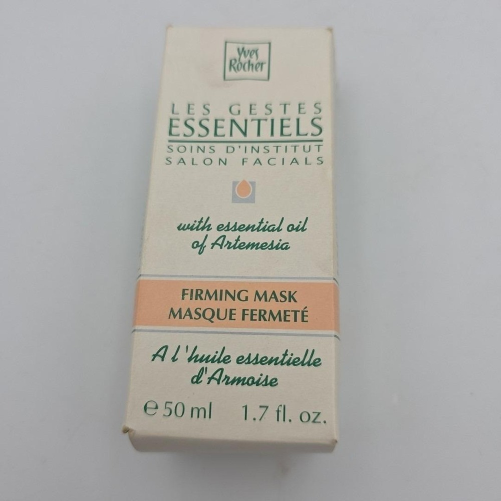 Vintage Yves Rocher Firming Mask with Essential Oil Of Marjoram 1.7 fl. oz.